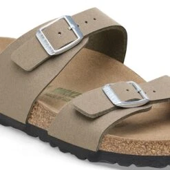 Birkenstock Sydney Vegan Synthetics Vegan Gray Taupe 13 Birkenstock Sydney Vegan Synthetics Vegan Gray Taupe -Birkenstock Sale Store 1026664 detail 1