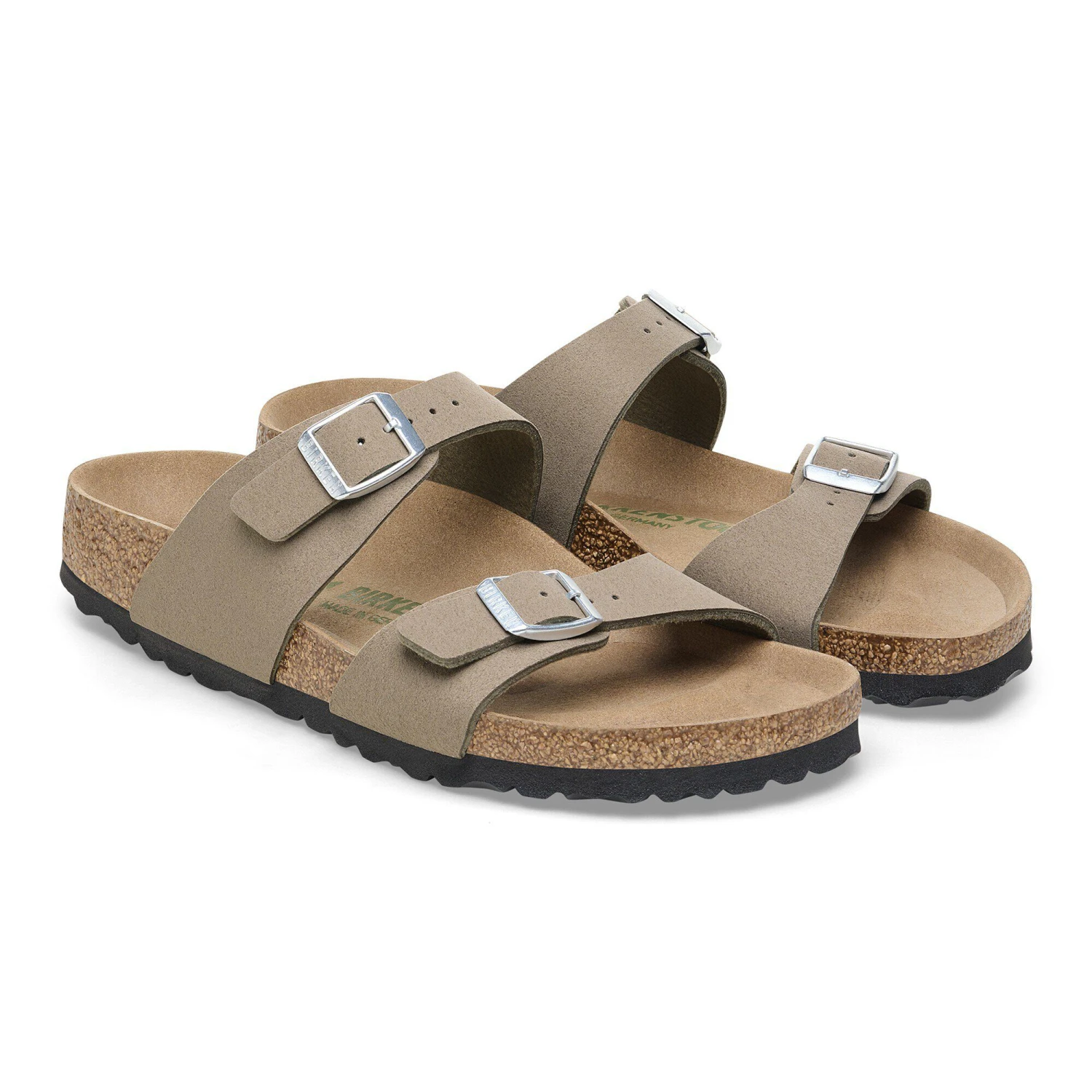 Birkenstock Sydney Vegan Synthetics Vegan Gray Taupe 4 Birkenstock Sydney Vegan Synthetics Vegan Gray Taupe - Image 4