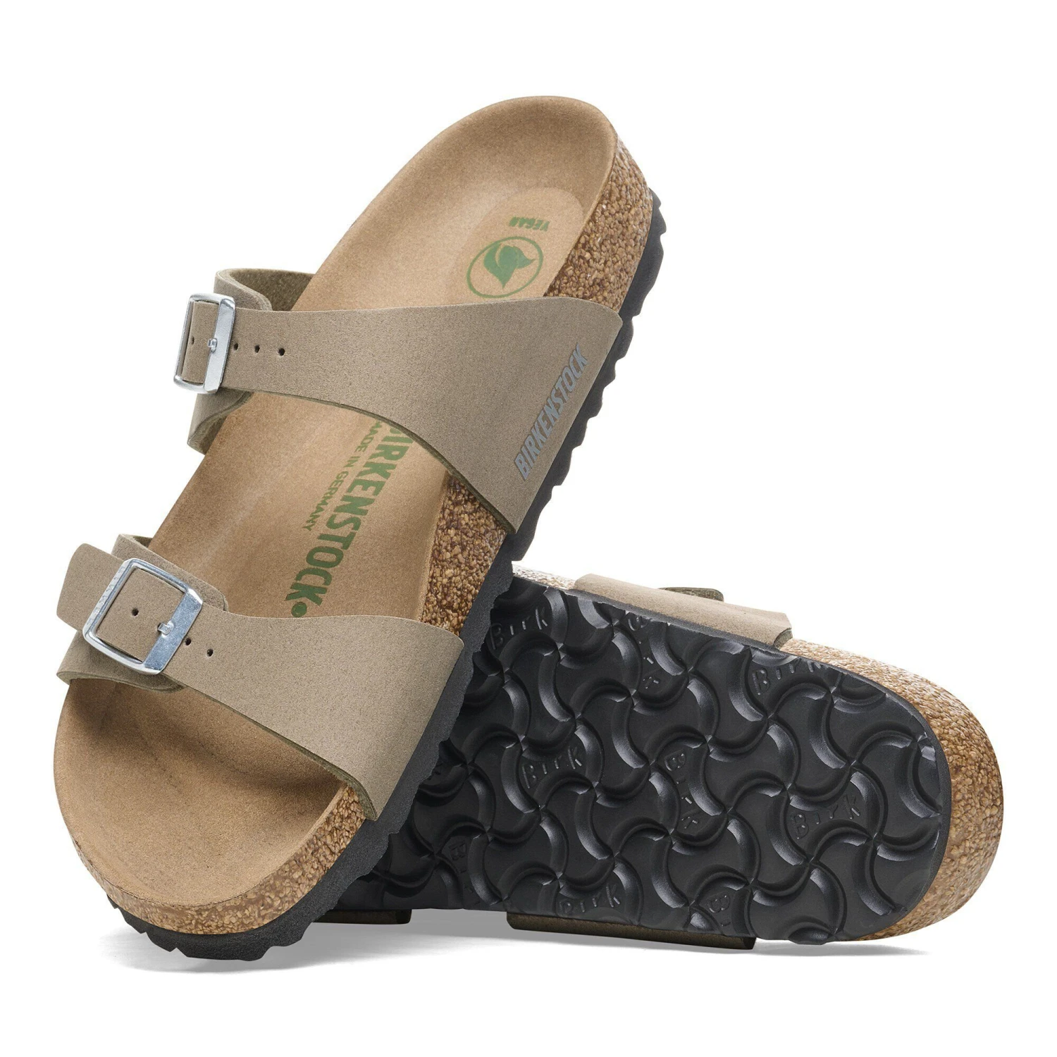 Birkenstock Sydney Vegan Synthetics Vegan Gray Taupe 7 Birkenstock Sydney Vegan Synthetics Vegan Gray Taupe - Image 7
