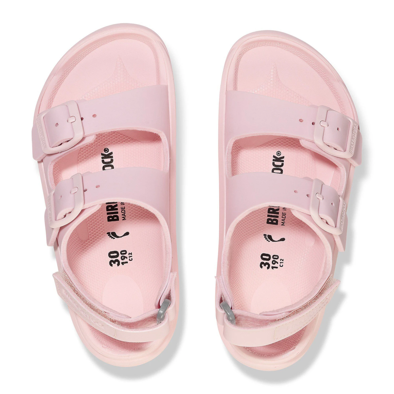 Birkenstock Mogami Kids Birko-Flor Icy Gentle Rose 2 Birkenstock Mogami Kids Birko-Flor Icy Gentle Rose - Image 2