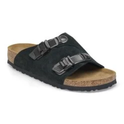 Birkenstock Zürich Tech Suede Leather Black