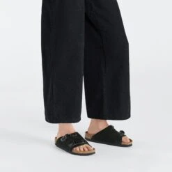 Birkenstock Zürich Tech Suede Leather Black 13 Birkenstock Zürich Tech Suede Leather Black -Birkenstock Sale Store 1026763 f look f