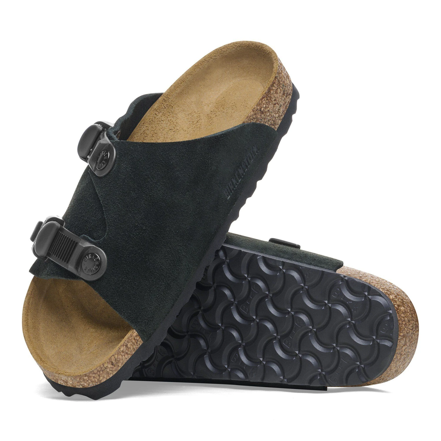 Birkenstock Zürich Tech Suede Leather Black 4 Birkenstock Zürich Tech Suede Leather Black - Image 4