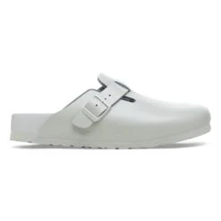 Birkenstock Boston Leather Mineral Gray 10 Birkenstock Boston Leather Mineral Gray -Birkenstock Sale Store 1026764 side