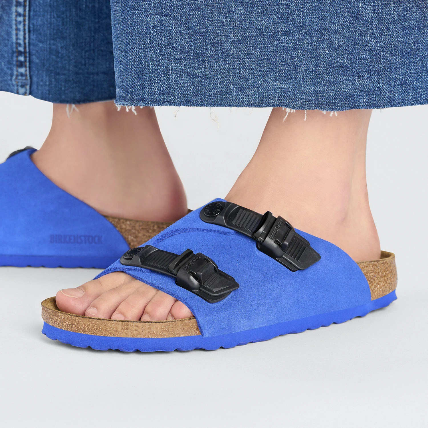 Birkenstock Zürich Tech Suede Leather Ultra Blue 6 Birkenstock Zürich Tech Suede Leather Ultra Blue - Image 6
