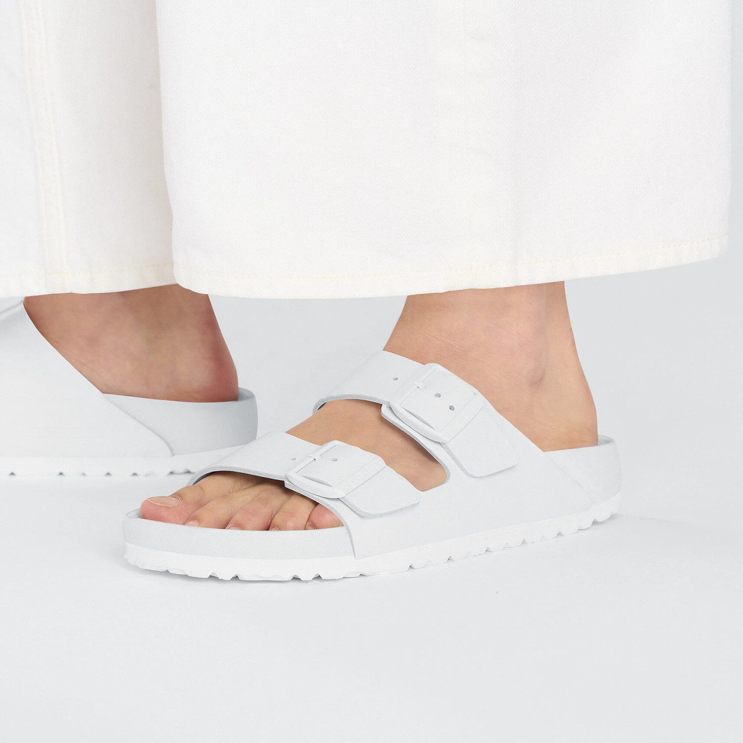 Birkenstock Arizona Leather White 6 Birkenstock Arizona Leather White - Image 6