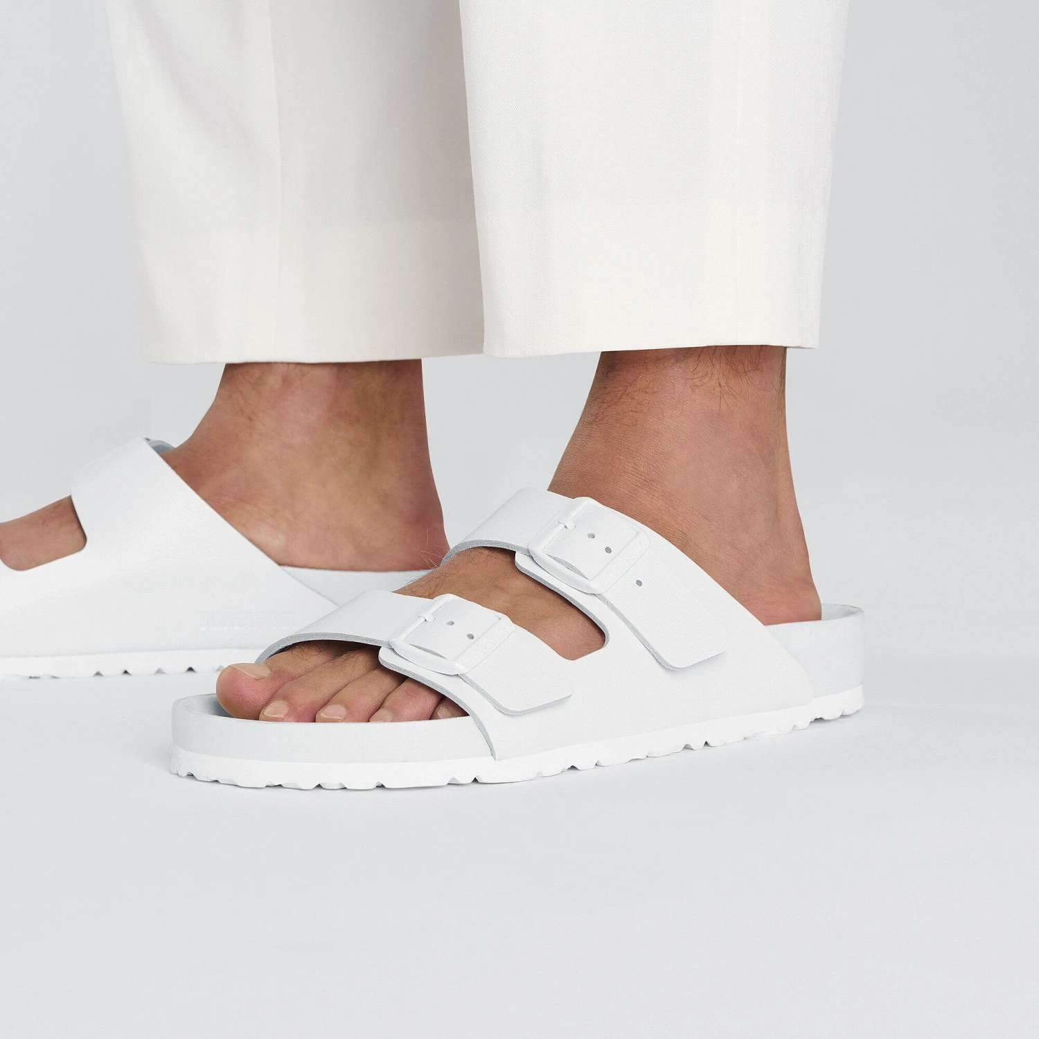 Birkenstock Arizona Leather White 7 Birkenstock Arizona Leather White - Image 7