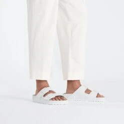 Birkenstock Arizona Leather White 19 Birkenstock Arizona Leather White -Birkenstock Sale Store 1026803 f look m