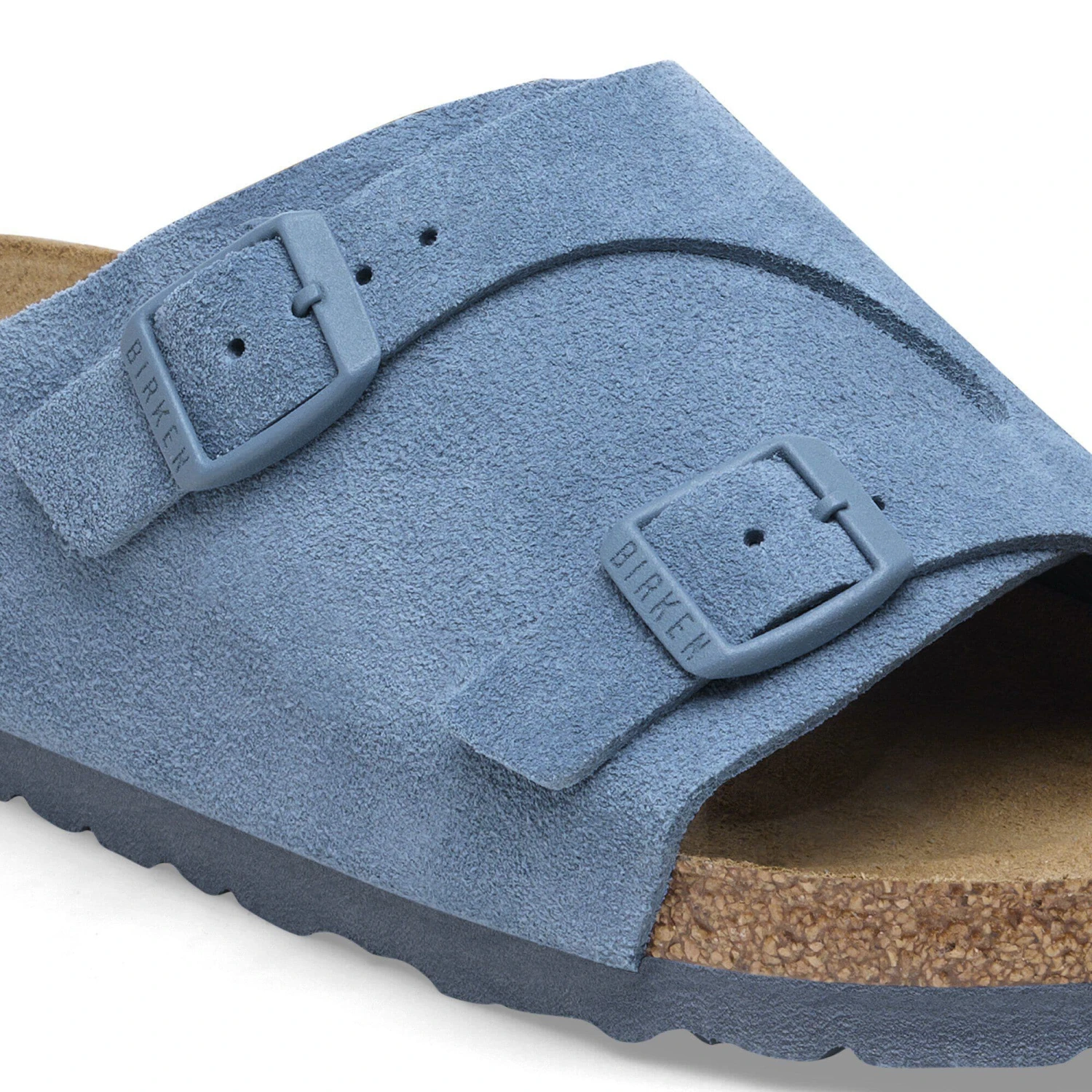 Birkenstock Zürich Suede Leather Elemental Blue 4 Birkenstock Zürich Suede Leather Elemental Blue - Image 4
