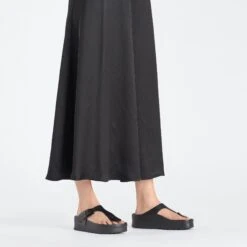 Gizeh Flex Platform Leather Black -Birkenstock Sale Store 1026874 f look f