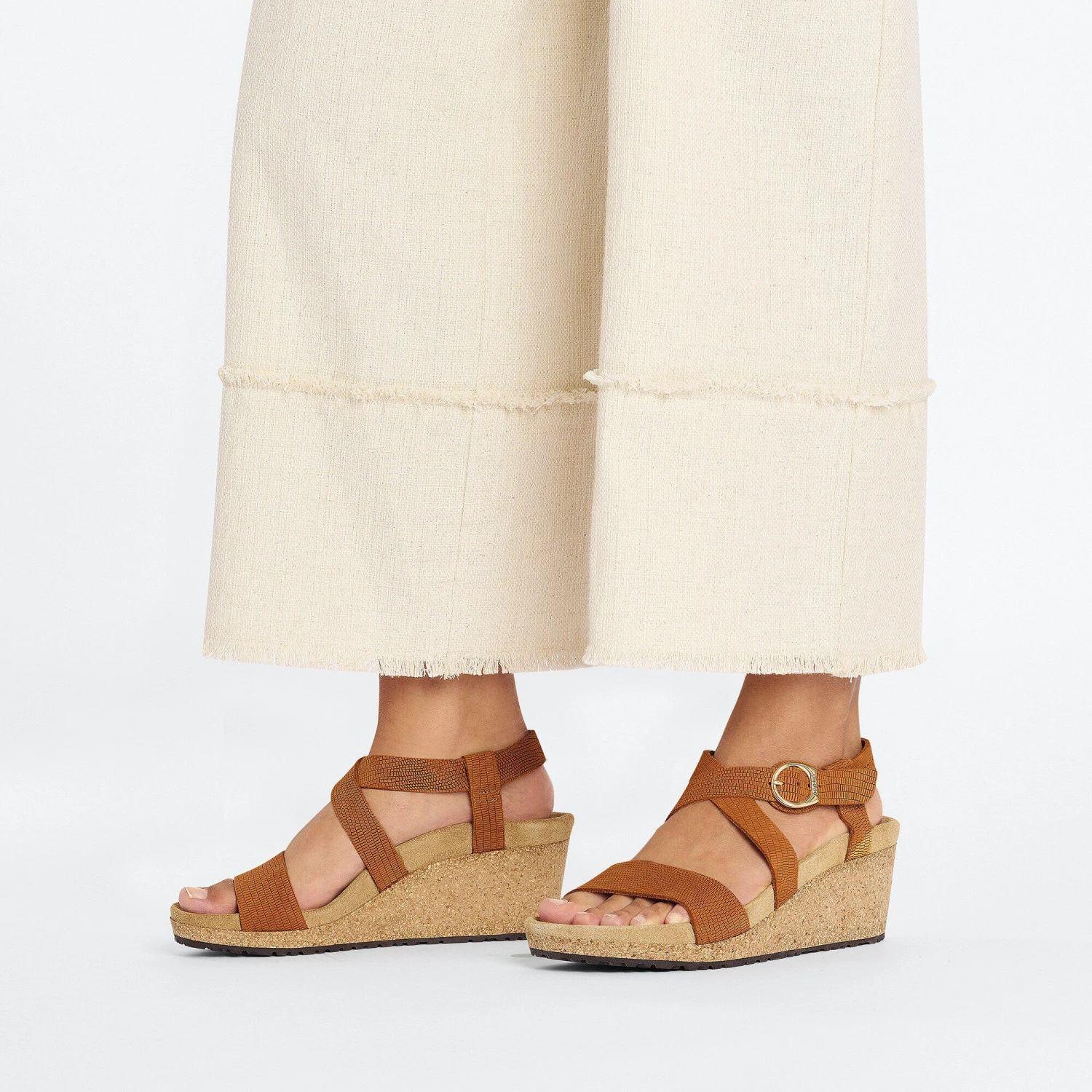 Sibyl Embossed Leather Burnt Orange 4 Sibyl Embossed Leather Burnt Orange - Image 4