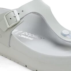 Gizeh Flex Platform Leather Mineral Gray -Birkenstock Sale Store 1026897 detail 1