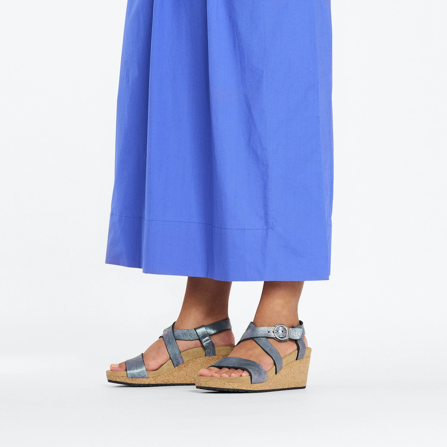 Sibyl Nubuck Leather Metallic Black 8 Sibyl Nubuck Leather Metallic Black - Image 8