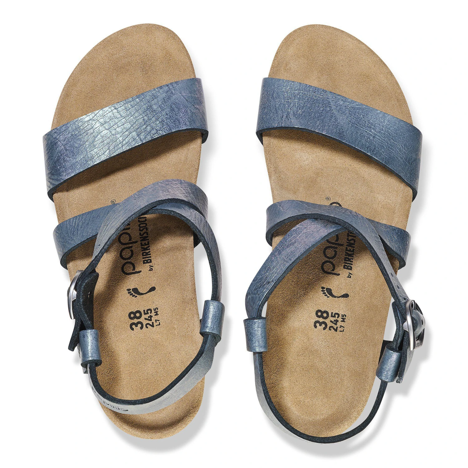 Sibyl Nubuck Leather Metallic Black 2 Sibyl Nubuck Leather Metallic Black - Image 2