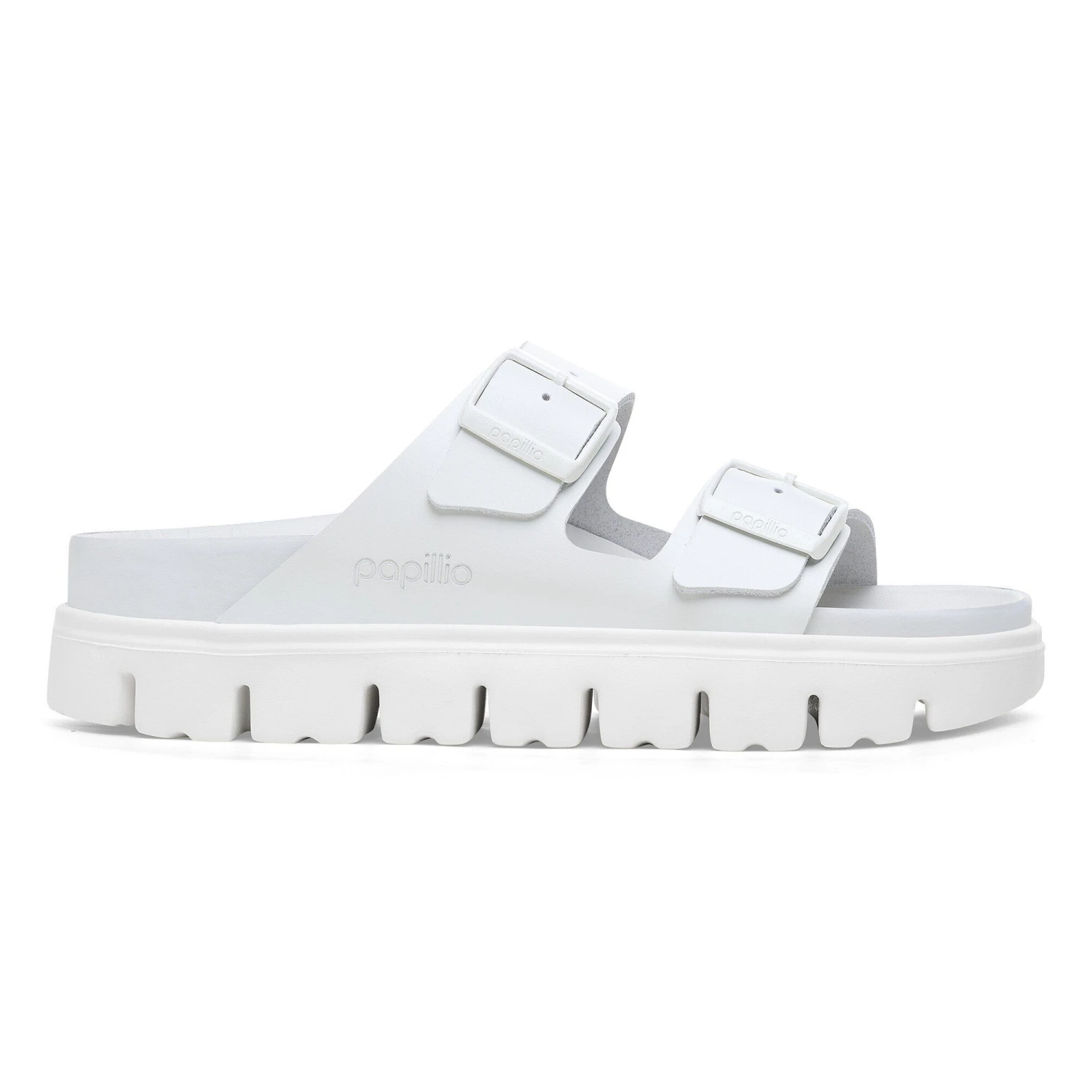 Arizona Chunky Leather White 3 Arizona Chunky Leather White - Image 3