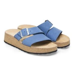 Almina Nubuck Leather Elemental Blue 15 Almina Nubuck Leather Elemental Blue -Birkenstock Sale Store 1026931 pair