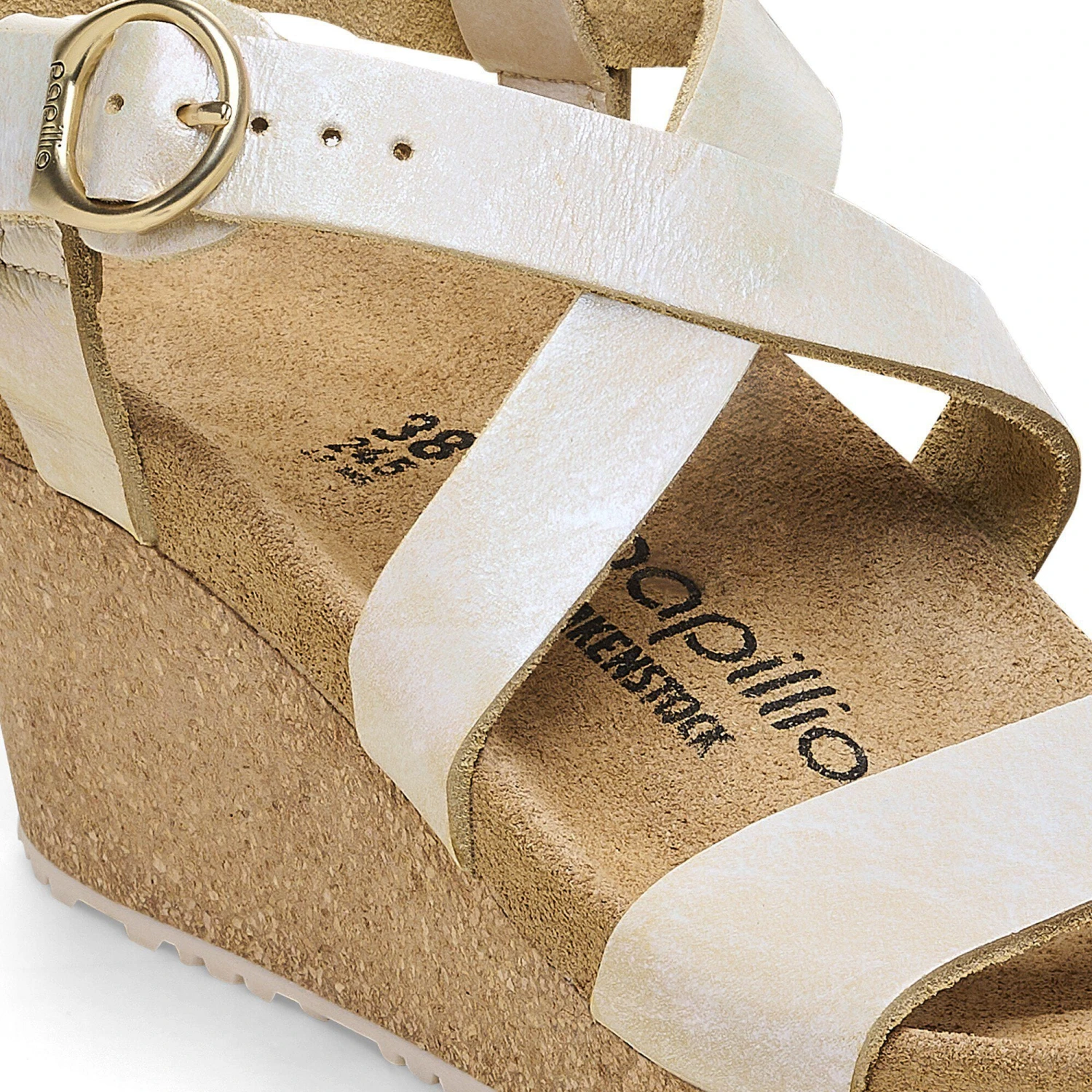 Sibyl Nubuck Leather Metallic Silver 7 Sibyl Nubuck Leather Metallic Silver - Image 7