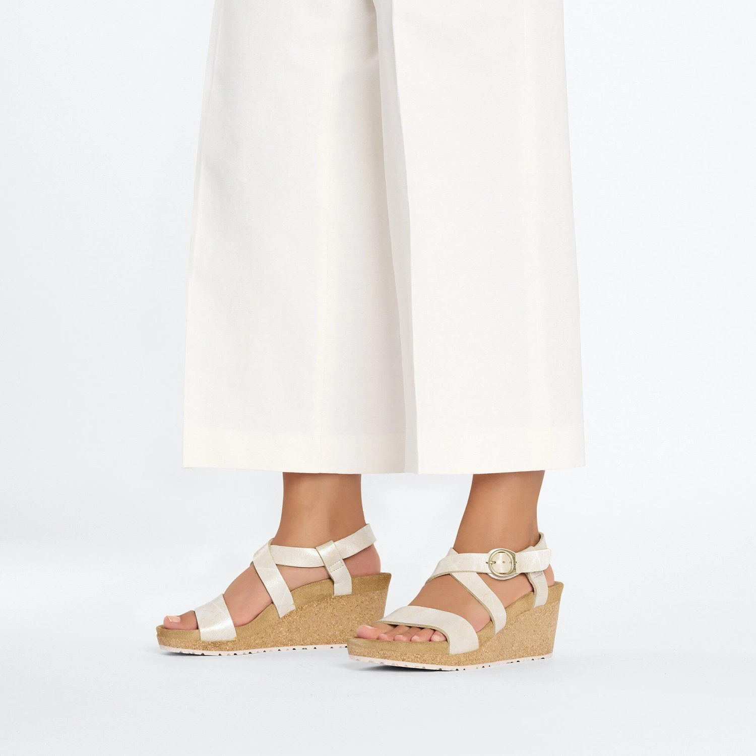 Sibyl Nubuck Leather Metallic Silver 5 Sibyl Nubuck Leather Metallic Silver - Image 5