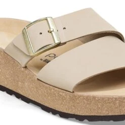 Almina Nubuck Leather Sandcastle -Birkenstock Sale Store 1026974 detail 1