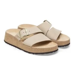 Almina Nubuck Leather Sandcastle -Birkenstock Sale Store 1026974 pair
