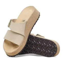 Almina Nubuck Leather Sandcastle -Birkenstock Sale Store 1026974 sole