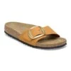 Birkenstock Madrid Big Buckle Nubuck Leather Burnt Orange