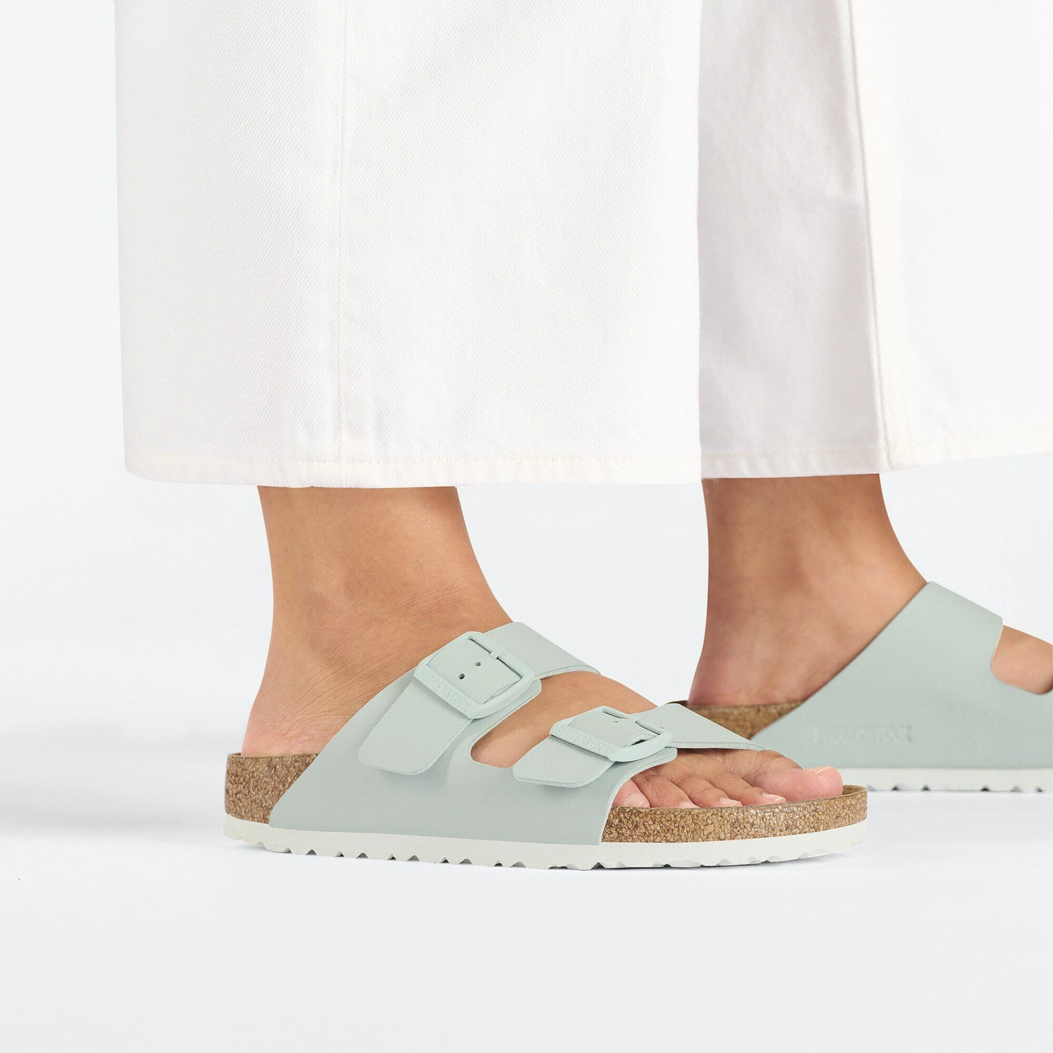Birkenstock Arizona Birko-Flor Surf Green 8 Birkenstock Arizona Birko-Flor Surf Green - Image 8