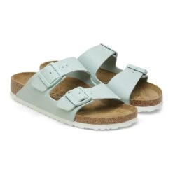 Birkenstock Arizona Birko-Flor Surf Green 12 Birkenstock Arizona Birko-Flor Surf Green -Birkenstock Sale Store 1027021 pair