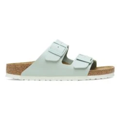 Birkenstock Arizona Birko-Flor Surf Green 10 Birkenstock Arizona Birko-Flor Surf Green -Birkenstock Sale Store 1027021 side