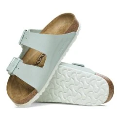 Birkenstock Arizona Birko-Flor Surf Green 13 Birkenstock Arizona Birko-Flor Surf Green -Birkenstock Sale Store 1027021 sole