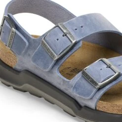 Birkenstock Milano Crosstown Men Oiled Leather Elemental Blue 15 Birkenstock Milano Crosstown Men Oiled Leather Elemental Blue -Birkenstock Sale Store 1027035 detail 1