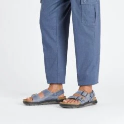 Birkenstock Milano Crosstown Men Oiled Leather Elemental Blue 12 Birkenstock Milano Crosstown Men Oiled Leather Elemental Blue -Birkenstock Sale Store 1027035 f look m