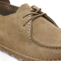 Birkenstock Utti Lace Suede Leather Gray Taupe -Birkenstock Sale Store 1027274 detail 1