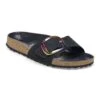 Birkenstock Madrid Big Buckle Nubuck Leather Black