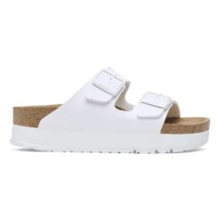 Arizona Flex Platform Birko-Flor White -Birkenstock Sale Store 1027416 side