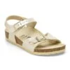 Birkenstock Rio Kids Birko-Flor Graceful Pearl White