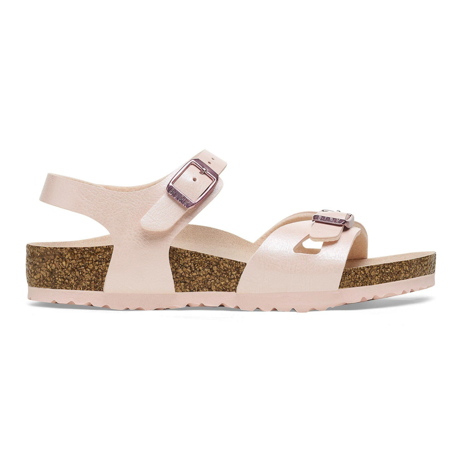Birkenstock Rio Kids Birko-Flor Graceful Light Rose 3 Birkenstock Rio Kids Birko-Flor Graceful Light Rose - Image 3