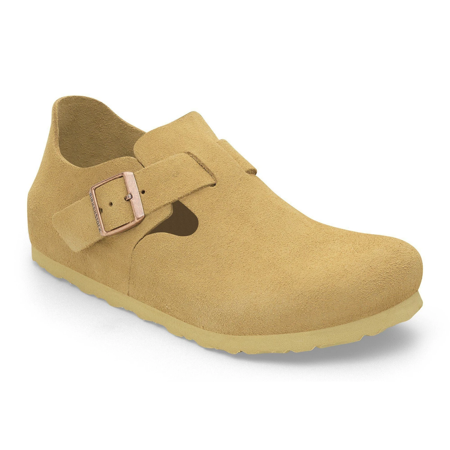 Birkenstock London Suede Leather Latte Cream 1 Birkenstock London Suede Leather Latte Cream