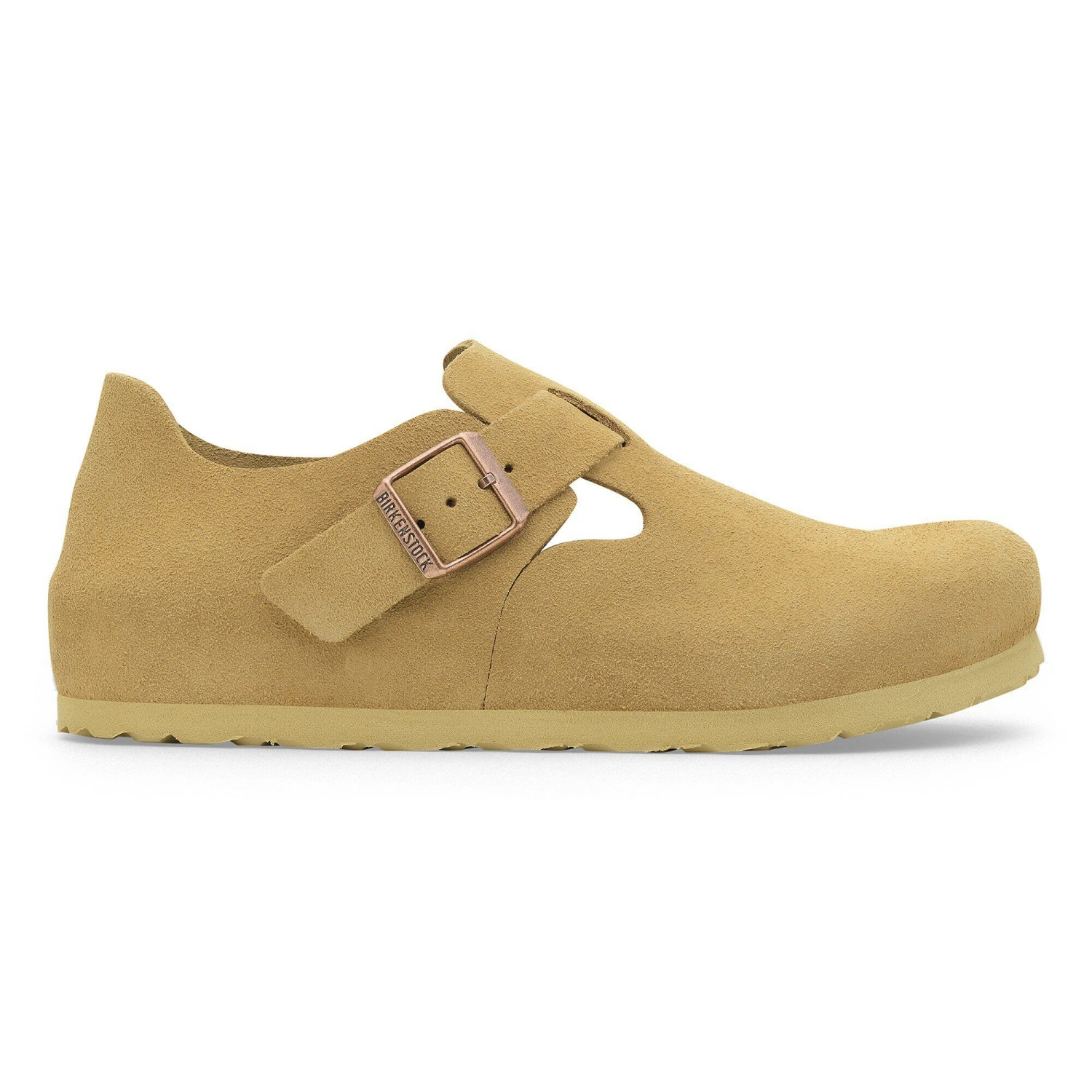 Birkenstock London Suede Leather Latte Cream 3 Birkenstock London Suede Leather Latte Cream - Image 3