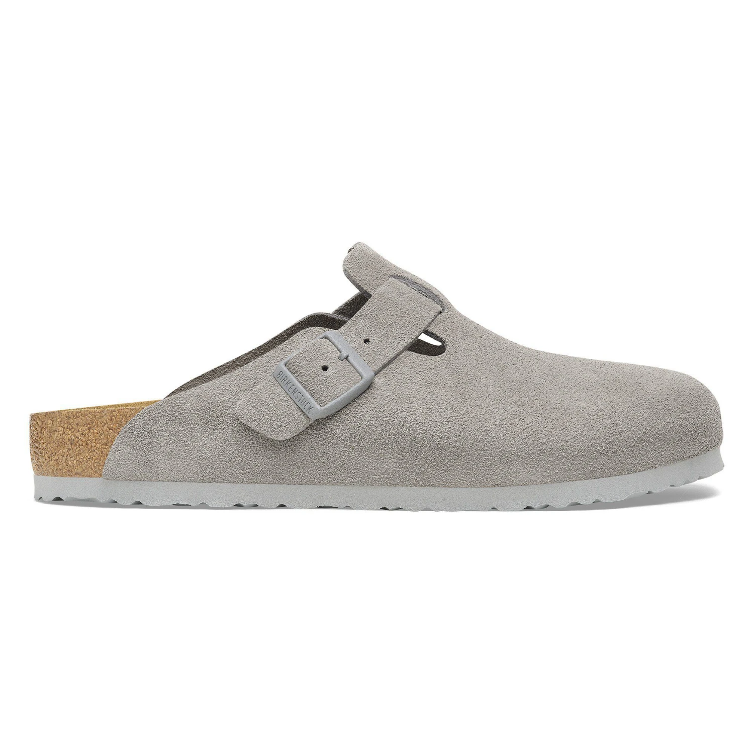 Birkenstock Boston Suede Leather Stone Coin 3 Birkenstock Boston Suede Leather Stone Coin - Image 3