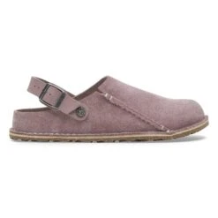 Birkenstock Lutry Premium Suede Suede Leather Faded Purple -Birkenstock Sale Store 1027889 side