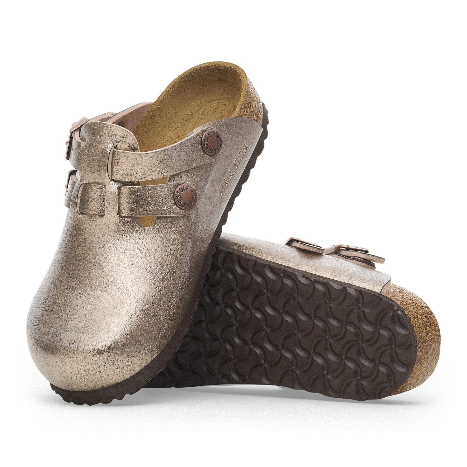 Birkenstock Kay Kids Birko-Flor Graceful Taupe 6 Birkenstock Kay Kids Birko-Flor Graceful Taupe - Image 6
