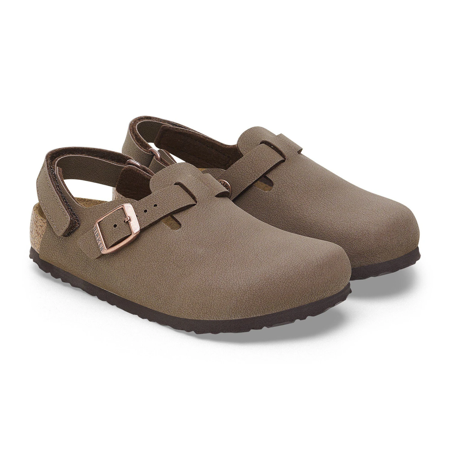 Birkenstock Tokio Kids Birkibuc Mocha 5 Birkenstock Tokio Kids Birkibuc Mocha - Image 5