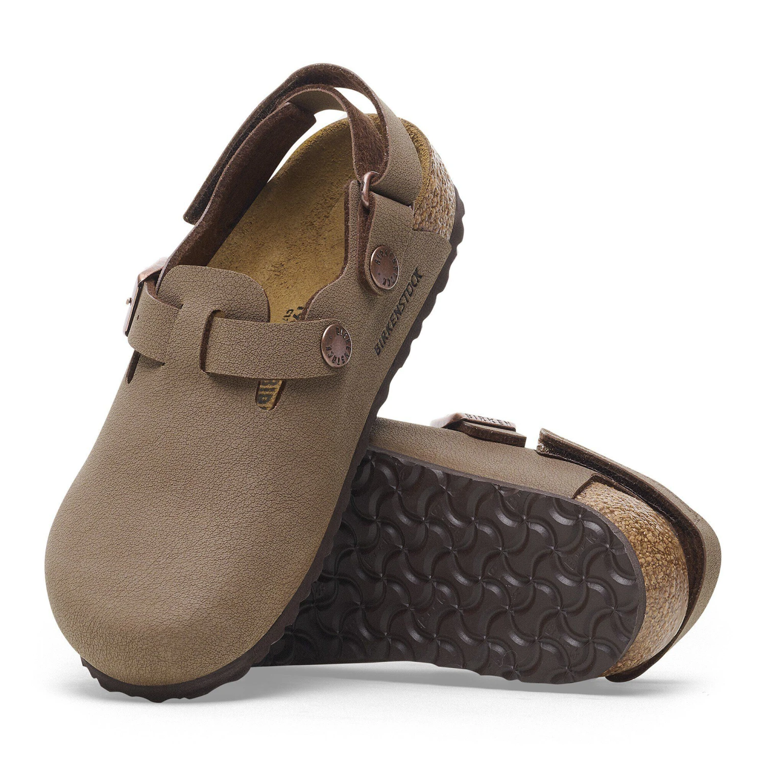 Birkenstock Tokio Kids Birkibuc Mocha 4 Birkenstock Tokio Kids Birkibuc Mocha - Image 4