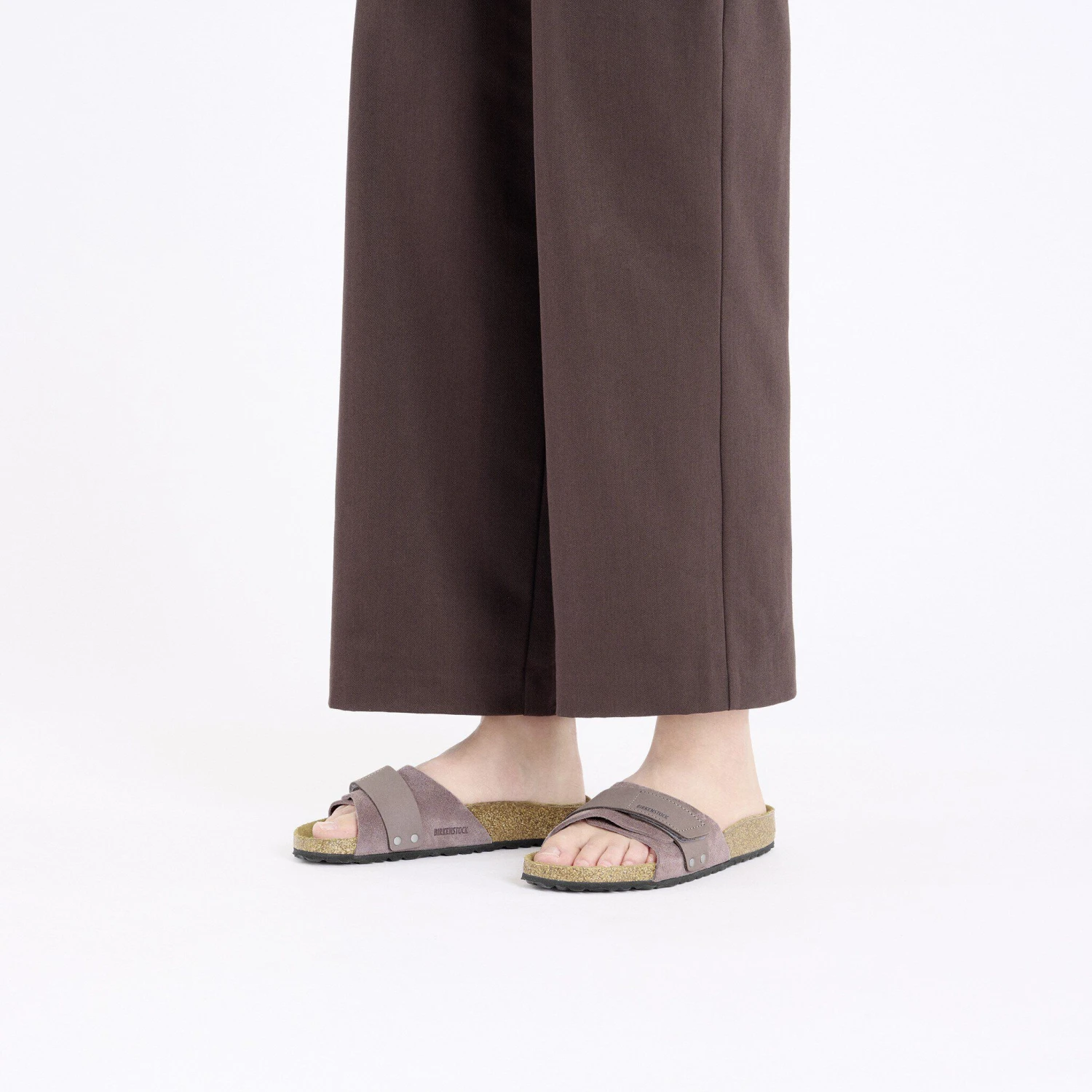 Birkenstock Oita Suede Leather Faded Purple 7 Birkenstock Oita Suede Leather Faded Purple - Image 7