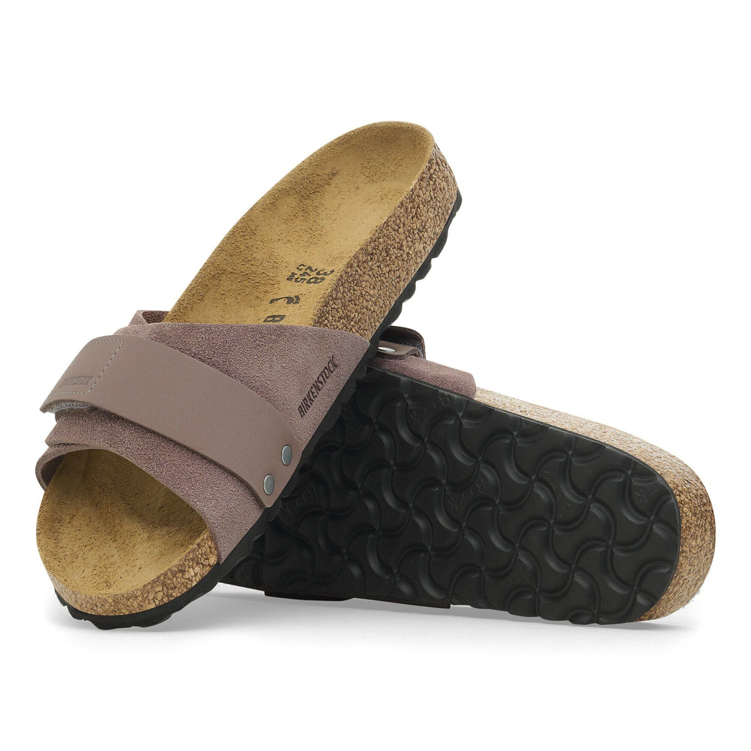 Birkenstock Oita Suede Leather Faded Purple 8 Birkenstock Oita Suede Leather Faded Purple - Image 8