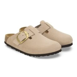 Birkenstock Boston Big Buckle Nubuck Leather Sandcastle 14 Birkenstock Boston Big Buckle Nubuck Leather Sandcastle -Birkenstock Sale Store 1028003 pair