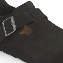 Birkenstock London Suede Leather Black 9 Birkenstock London Suede Leather Black -Birkenstock Sale Store 1028103 detail 1