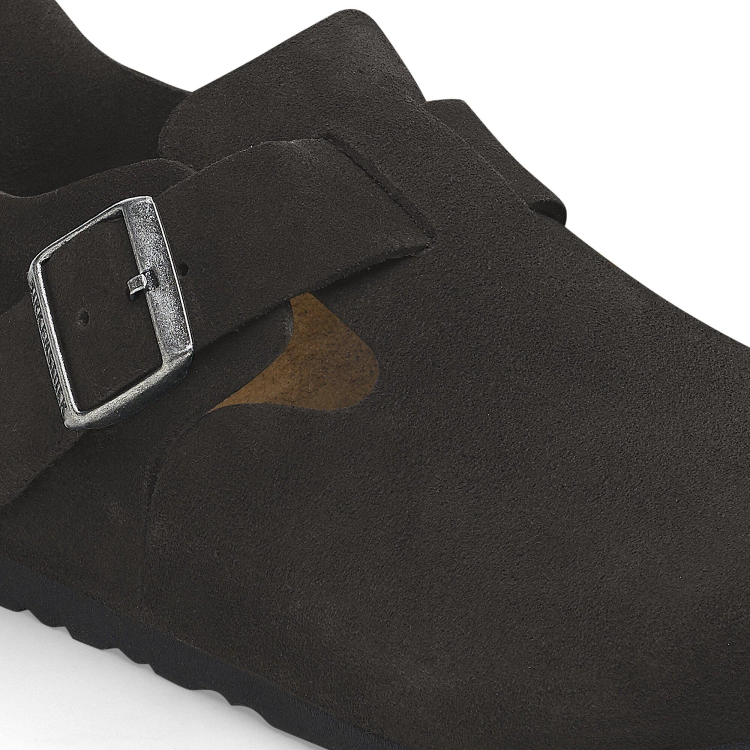 Birkenstock London Suede Leather Black 4 Birkenstock London Suede Leather Black - Image 4