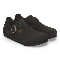 Birkenstock London Suede Leather Black 11 Birkenstock London Suede Leather Black -Birkenstock Sale Store 1028103 pair